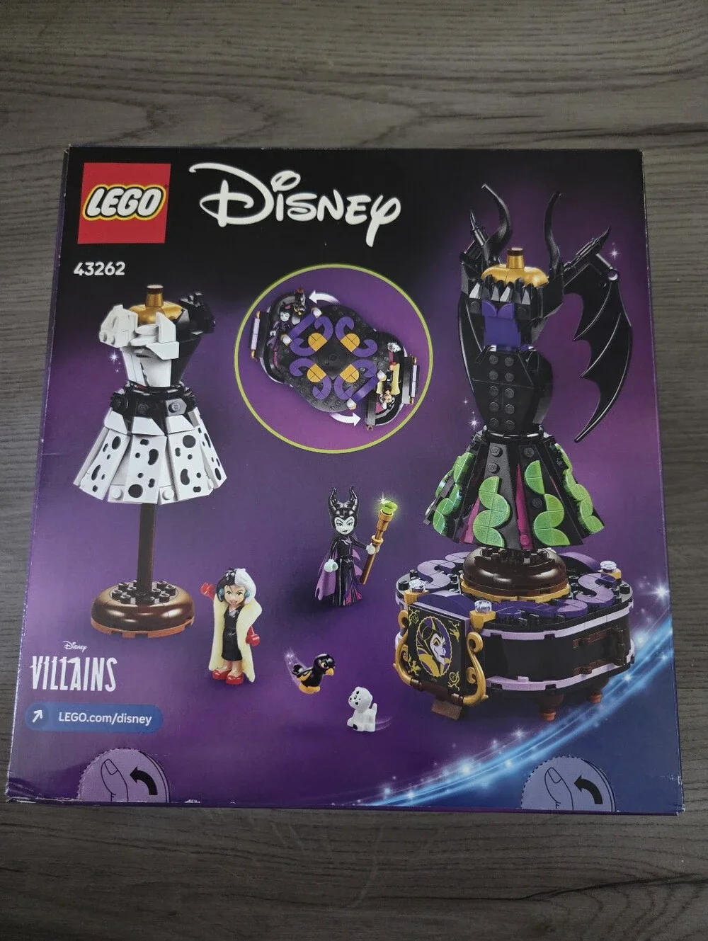 LEGO Disney Villains Dress-Up Carousel - Purple, Black & Green